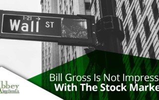 Bill Gross Is Not Impressed With The Stock Market